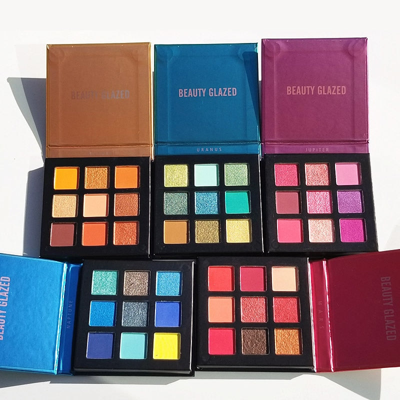 9-Colors Matte Palette